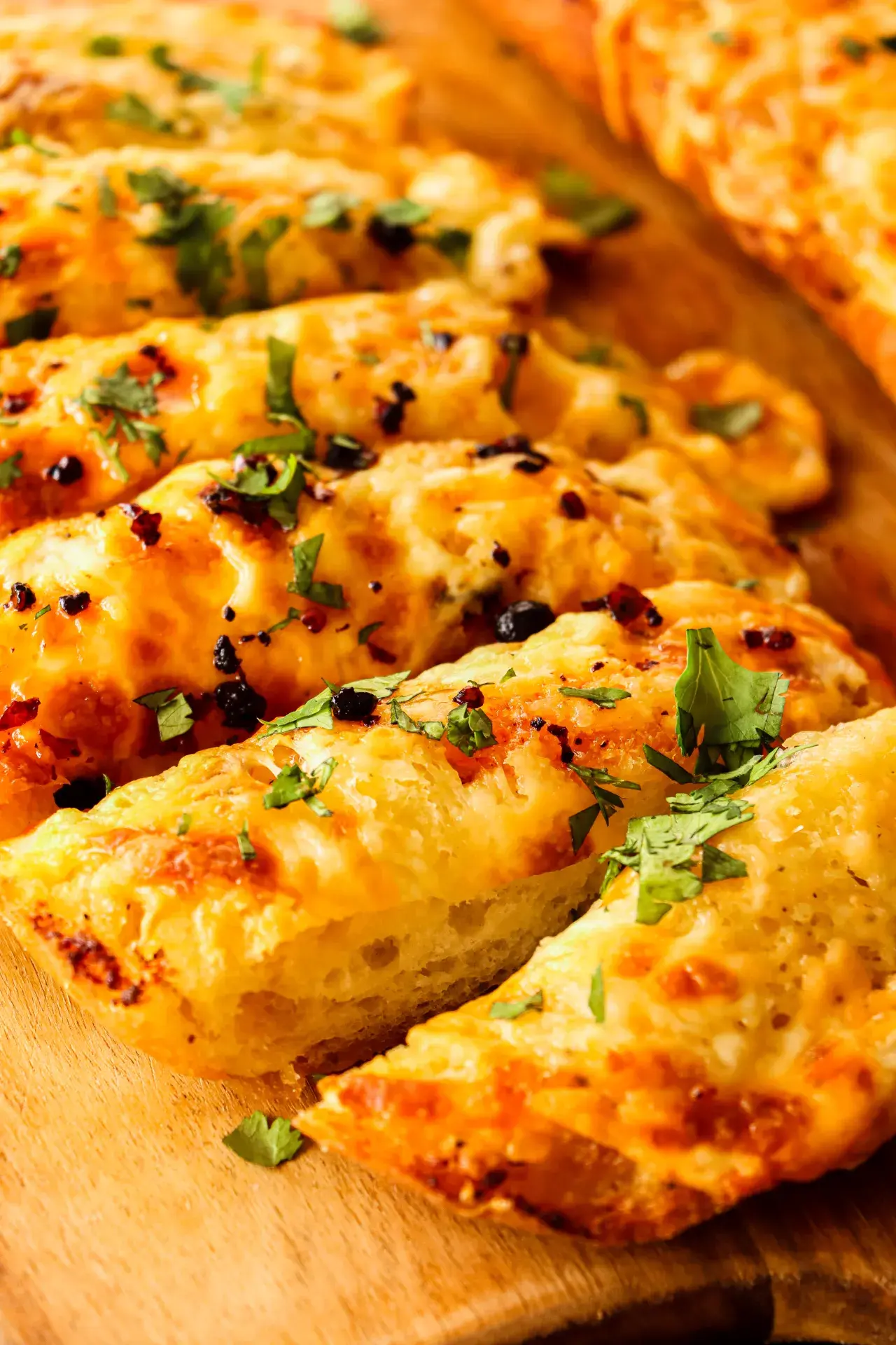 Spicy Yummy Garlic Bread FF